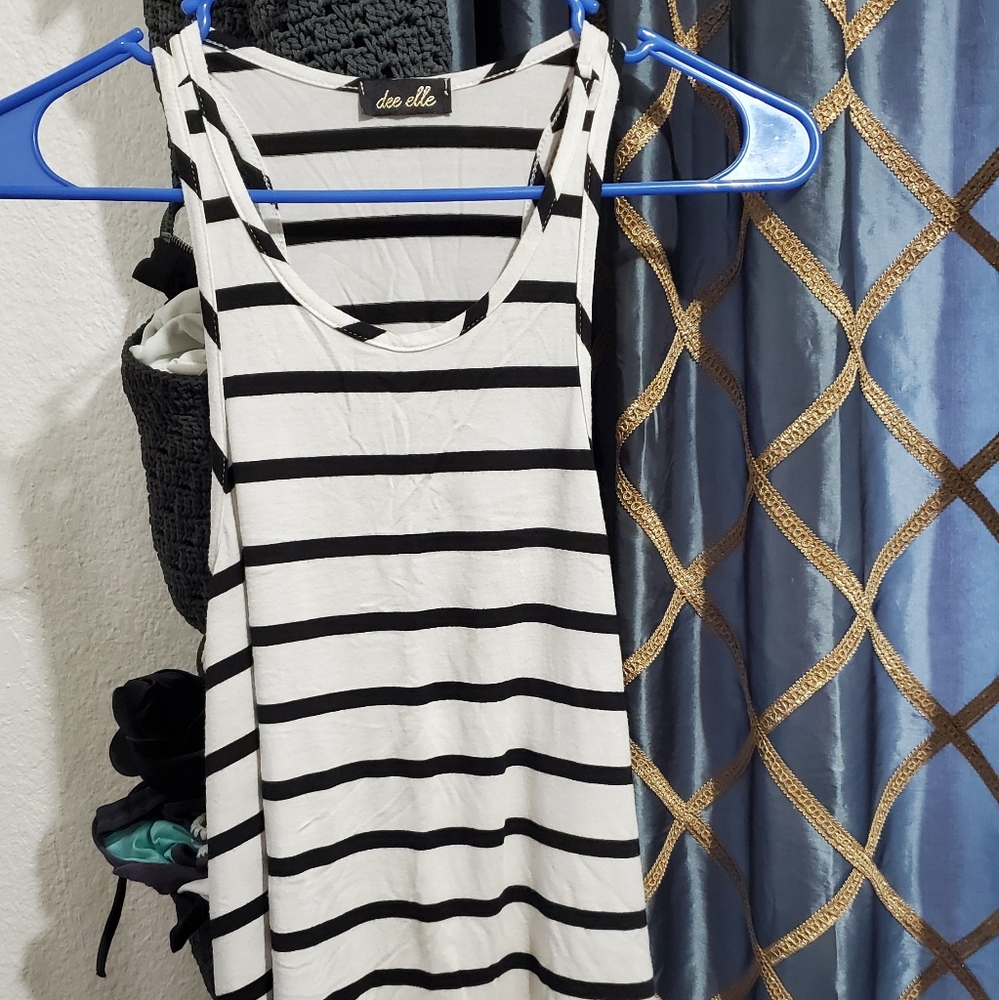Striped tank top